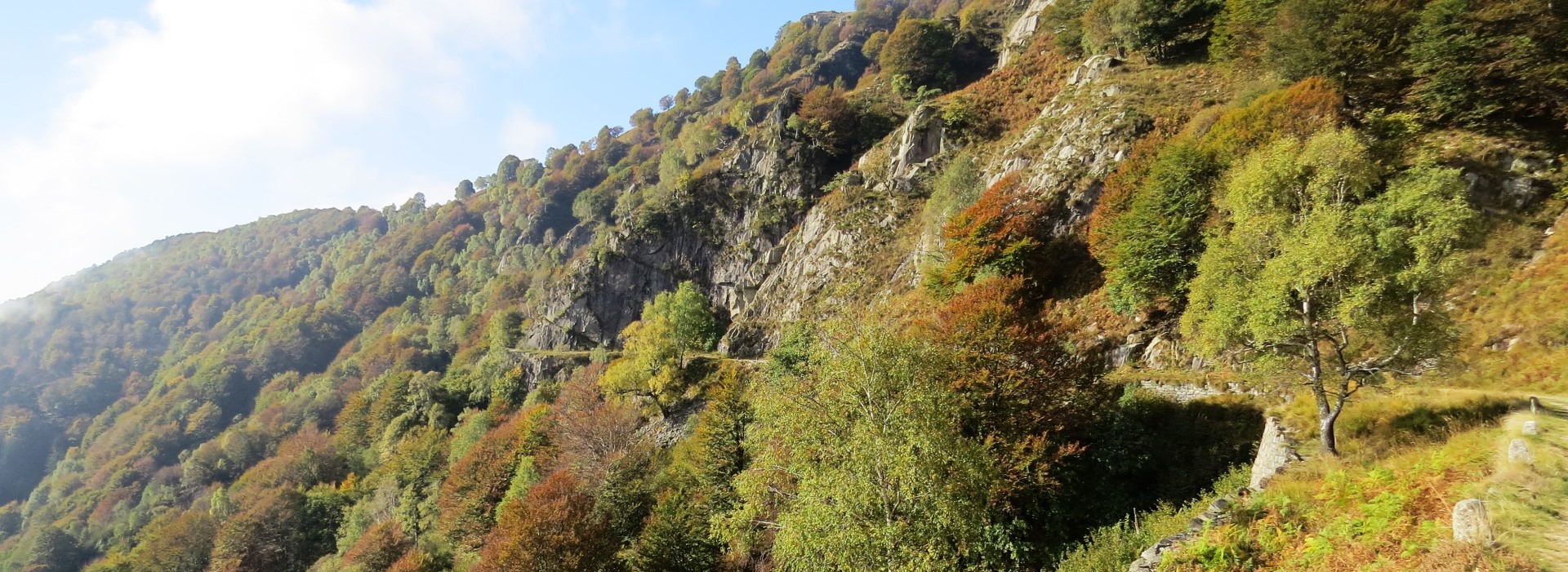 Auf dem Panoramaweg zum Morissolo
